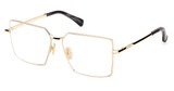 MaxMara Eyeglasses MM5177 shiny deep gold/030