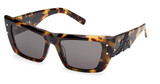 MCM Worldwide Eyeglasses MW0021 blonde havana / smoke/53A