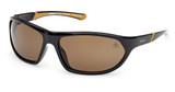 Timberland TB00035 shiny black / brown polarized/01H