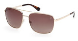 Timberland Eyeglasses TB00044 gold / brown polarized/32H