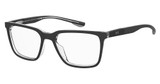 Under Armour Eyeglasses UA 5087 BLACK CRY/07C5