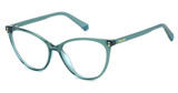 Polaroid Eyeglasses PLD D551 TURQUOISE/0TCF
