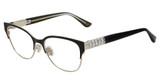 STUART WEITZMAN Eyeglasses WZN 1031/G BLK GOLD B/02M2