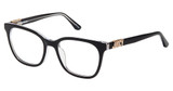 Juicy Couture Eyeglasses JU 265 BLACK/0807