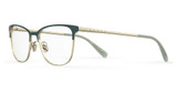 Safilo Emozioni Eyeglasses EM 4422 TEAL GOLD/05F6