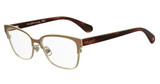 Kate Spade Eyeglasses KS LADONNA 2/G GLD GLITT/0JTG