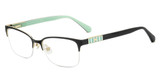 Kate Spade Eyeglasses KS ALEXANNE 2/G BLCKGREEN/07ZJ