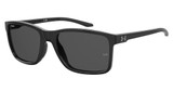 Under Armour Eyeglasses UA HUSTLE XL BLACK/0807