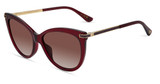 STUART WEITZMAN Eyeglasses WZN 8005/G/S BURGUNDY_/0LHF