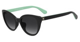 Kate Spade Eyeglasses AMBERLEE/F/S BLCKGREEN/07ZJ