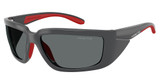 Arnette Eyeglasses AN4355 TAGGIT DARK GREY/RED RUBBER/284181