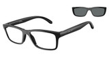 Arnette Eyeglasses AN4356 GRAF BLACK/BLACK RUBBER/27581W