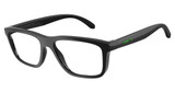 Arnette Eyeglasses AN7271 YUP BLACK/BLACK RUBBER/2758