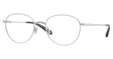 Brooks Brothers Eyeglasses BB1122T SHINY SILVER/1014