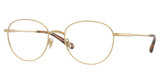 Brooks Brothers Eyeglasses BB1122T SHINY GOLD/1026