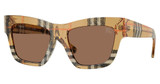 Burberry Eyeglasses BE4449 CHECK SAND/414673