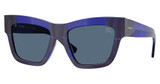 Burberry Eyeglasses BE4449 CHECK BLUE/411480