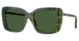 Burberry Eyeglasses BE4456 CHECK GREEN/416971