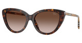 Burberry Eyeglasses BE4457 DARK HAVANA/421613