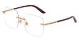 DOLCE & GABBANA Eyeglasses DG1360 ROSE GOLD/1298