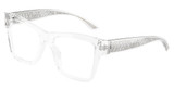 DOLCE & GABBANA Eyeglasses DG3411 CRYSTAL/3133