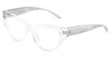 DOLCE & GABBANA Eyeglasses DG3412 CRYSTAL/3133