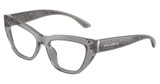 DOLCE & GABBANA Eyeglasses DG3412 DARK GREY/3160