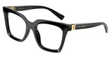 DOLCE & GABBANA Eyeglasses DG3417 BLACK/501