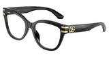 DOLCE & GABBANA Eyeglasses DG3418 BLACK/501