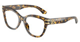 DOLCE & GABBANA Eyeglasses DG3418 YELLOW HAVANA/3330