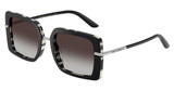 DOLCE & GABBANA DG4491 TOP BLACK ON ZEBRA/33728G