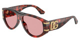 DOLCE & GABBANA Eyeglasses DG4499 RED HAVANA/335884