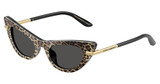 DOLCE & GABBANA KIDS Eyeglasses DX4008 LEO BROWN ON BLACK/316397