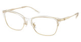COACH Eyeglasses HC5184 SHINY LIGHT GOLD / CLEAR/9430