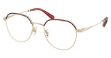 COACH Eyeglasses HC5188TD SHINY LIGHT GOLD / ROOIB/9462