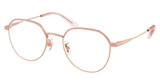 COACH Eyeglasses HC5188TD SHINY ROSE GOLD / PINK/9463