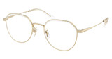 COACH Eyeglasses HC5188TD SHINY LIGHT GOLD / CLEAR/9464