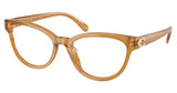COACH Eyeglasses HC6258U MILKY AMBER/5774