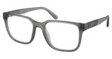 COACH Eyeglasses HC6264U MATTE TRANSPARENT DARK S/5880
