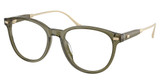 COACH Eyeglasses HC6265U TRANSPARENT OLIVE/5848