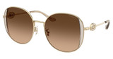 COACH Eyeglasses HC7176B CAD73 SHINY LIGHT GOLD / FAWN/900574