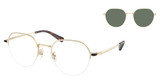 COACH Eyeglasses HC7179 CAE81 SHINY LIGHT GOLD/90053H