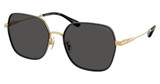 COACH Eyeglasses HC7180D CAE93 SHINY GOLD / BLACK/946687