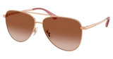 COACH Eyeglasses HC7181 CAE96 SHINY ROSE GOLD/933113