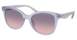 COACH Eyeglasses HC8419U CAD25 MILKY PURPLE/5873I6