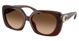 COACH Eyeglasses HC8422U CAD33 MILKY HAZELNUT/584174