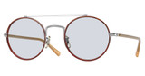 OLIVER PEOPLES Eyeglasses OV1355T ETLIN SILVER/AMBER/5036