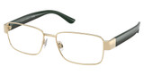 Polo Eyeglasses PH1239 BRUSHED PALE GOLD/9211