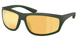 Polo Eyeglasses PH4227U MATTE DARK GREEN/55967J