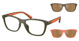 Polo Eyeglasses PH4228U MATTE GREEN OLIVE/5216F9